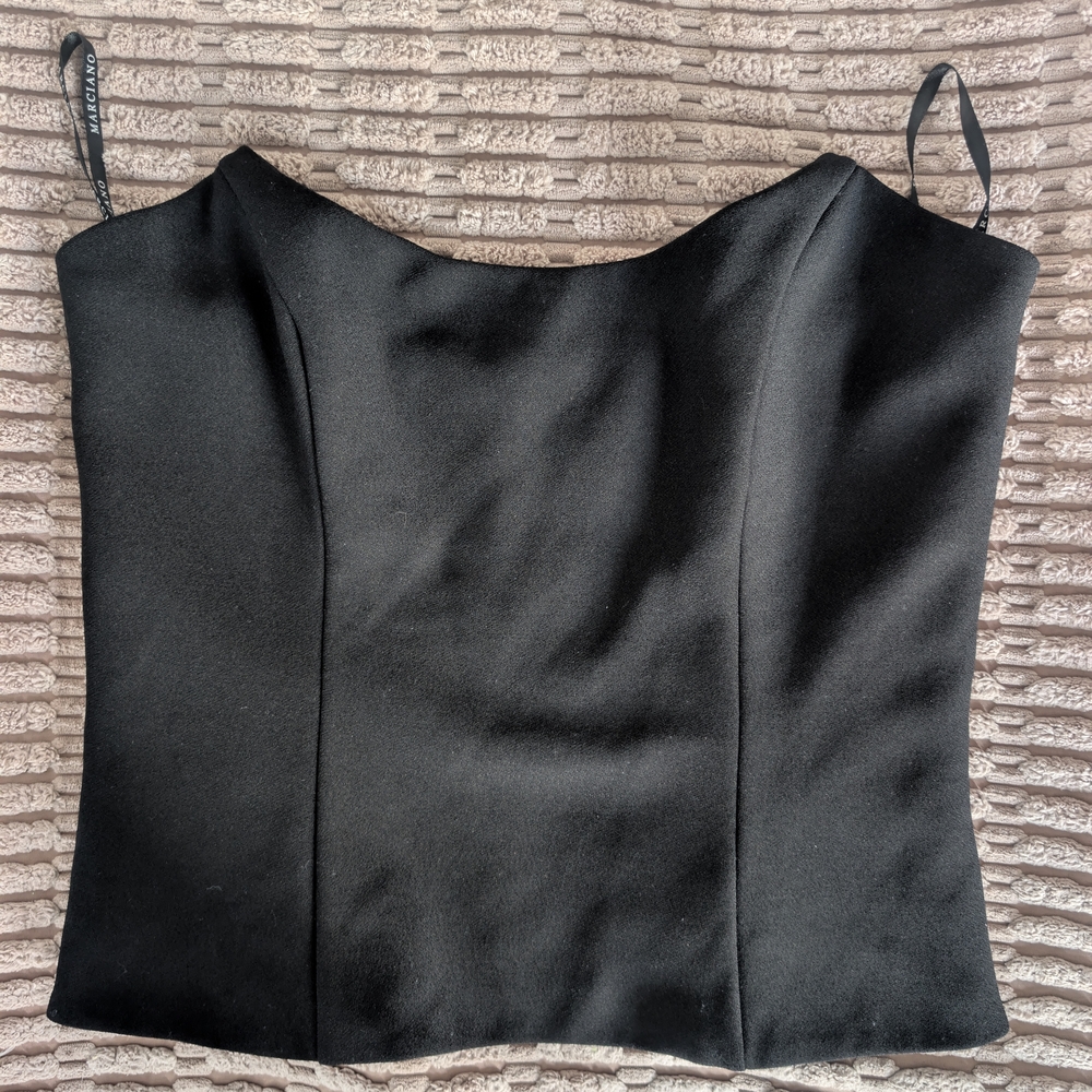 Marciano Sleek Black Camisole Top